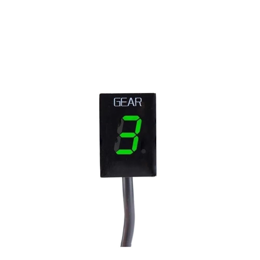 Indicatore Digitale di Marcia per Moto, indicatore di Marcia per CBR900 CBR929RR CBR 929RR 929 RR R 2000 2001, Display Digitale a 6 Livelli (Blu)