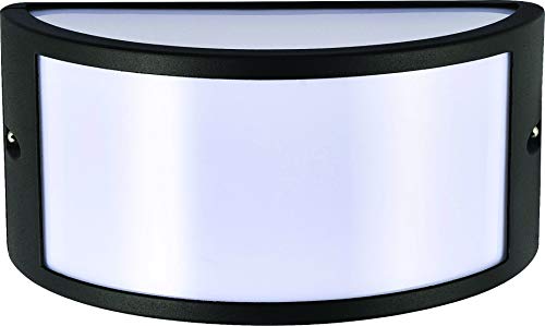 Velamp Applique E27 mezzaluna. Design moderno. IP54, Antracite