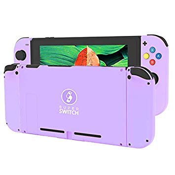 [Update Version] NS Joycon Handheld Controller Housing DIY Replacement Shell Case Compatible with Nintendo Switch Joy-Con (L/R) Without Electronics (Set-RSPU)