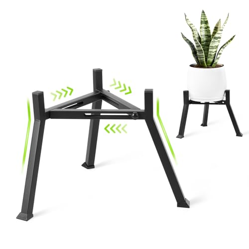 Metal Plant Stand Indoor Outdoor- Anti-Rust Metal...