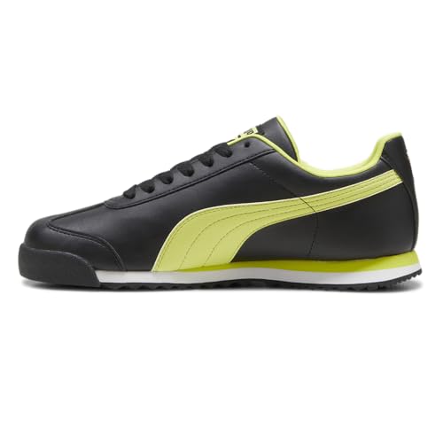 PUMA Mens Roma Basic Plus Lace Up Sneakers Shoes Casual - Black3