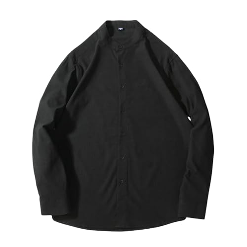 Camisa transpirable de algodón USTZFTBCL con cuello cuadrado cómodo
