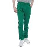 [ピン アパレル] メンズ テーパードパンツ (撥水性・全方向ストレッチ) / ゴルフ / 621-5131201 140_グリーン S