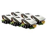 Villaolivo - Paté de Aceitunas Negras 6x125g | Natural y Sin Conservantes | Aperitivo Gourmet