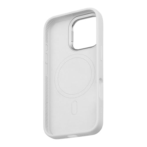 Image of TEKNE WaveStand Silicone Back Case for iPhone 17 | Built-in Stand for Hands-Free Viewing | Shockproof Soft-Touch Slim Cover with Microfiber Lining | Anti-Slip Matte Finish | Beige