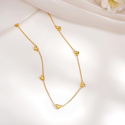 Image of Rubans Demi Fine Stainless Steel Pendant Chain Daily Gift for Women & Girls