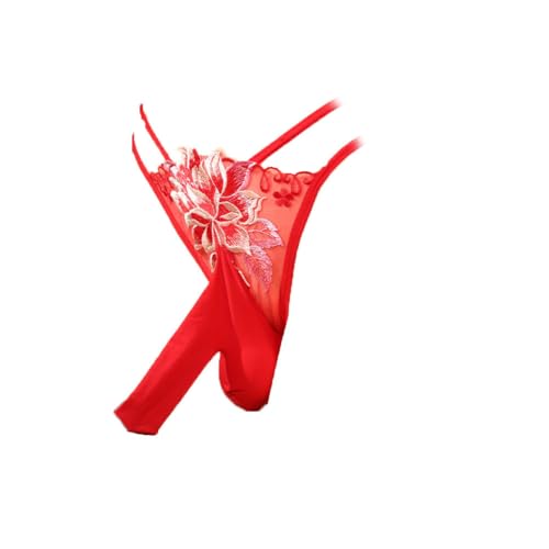 Men's Lace Thong Underwear G String Sexy T-Back Thong Low Waist Flirting Lingerie Men Sexy Christmas Underwear