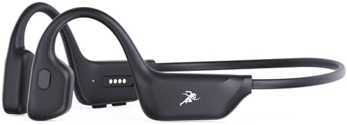 Guudsoud Bone Conduction Headphones,Bluetooth 6.0 Wireless IPX7 Waterproof Headphones with Mic, Open Ear Sport Earphones for Running and Cycling,Workout,Fitness,Magnetic Charging