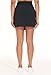 THE GYM PEOPLE Women's Golf Skort Tennis High Waist Lightweight Athletic Casual Skirts Built-in Shorts with 4 Pockets Black