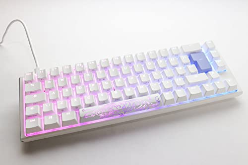 Ducky One3 Pure White SF RGB Black Cherry MX Switch Keyboard - UK Layout - Image 2