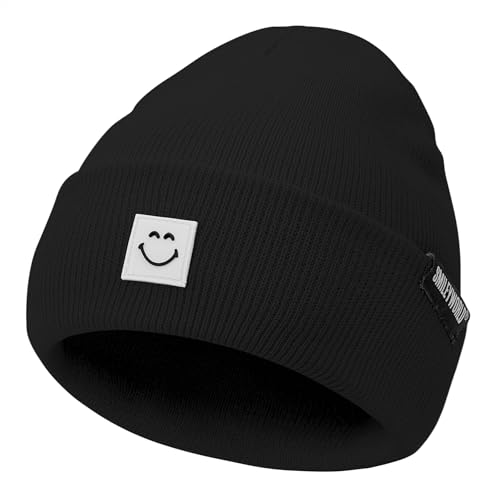 Zando SmileyWorld Smiley Face Beanie for Women Men...