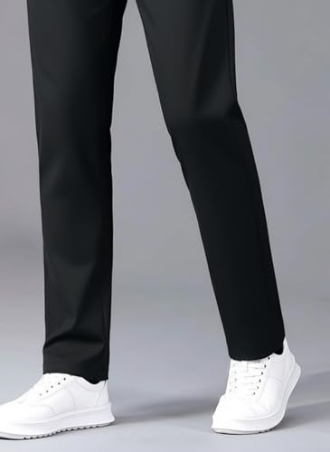 Image of Mans Formal Pant| Stretchable Formal Pant Trousers| Comfortable Office & Casual Pants for Men || Classic Flat Front Casual Pant | Mens Formal Pant
