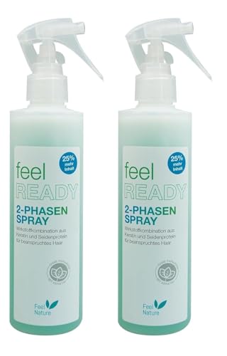 Spray de soin 2 phases Feel Nature pour sublimer vos cheveux après la douche au quotidien