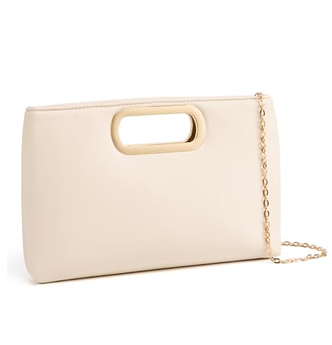 Image of Women's Woven Evening Bag Casual Leather Shoulder Handbag Fashion Clutch Purse