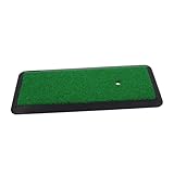 SOPOTUTU Golf Practice Pad Trainingsmatte mit Realistischem Kunstrasen Langlebig und Tragbar Geeignet für Anfänger und Outdoor übungen im Garten oder Zuhause als Golf Chipping Matte