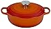 Le Creuset Emaillierter Gusseisen-Signature Sauteuse-Backofen, 3,5 qt, Flamme