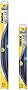 Rain-X 810163 Latitude 2-In-1 Water Repellent Wiper Blades, 26' and 16' Windshield Wipers (Pack Of 2), Automotive Replacement Windshield Wiper Blades With Patented Rain-X Water Repellency Formula