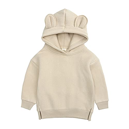 Toddler Hoodie Boys Fashion Hoodies Kids Long Sleeve Hooded Sweatshirts with Pocket Children's Cotton
