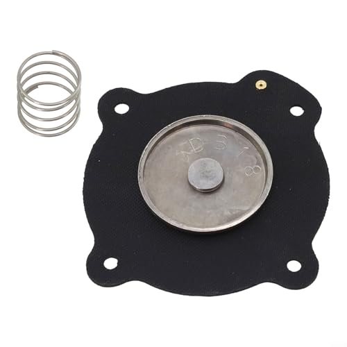 QuadAxisll DB18 Diaphragm Repair Kit for Mecair Pulse Jet Valve VNP208 VEM208 VNP308 VNP408, Buna Rubber Membrane Replacement for Industrial Dust Collector Filtration Systems