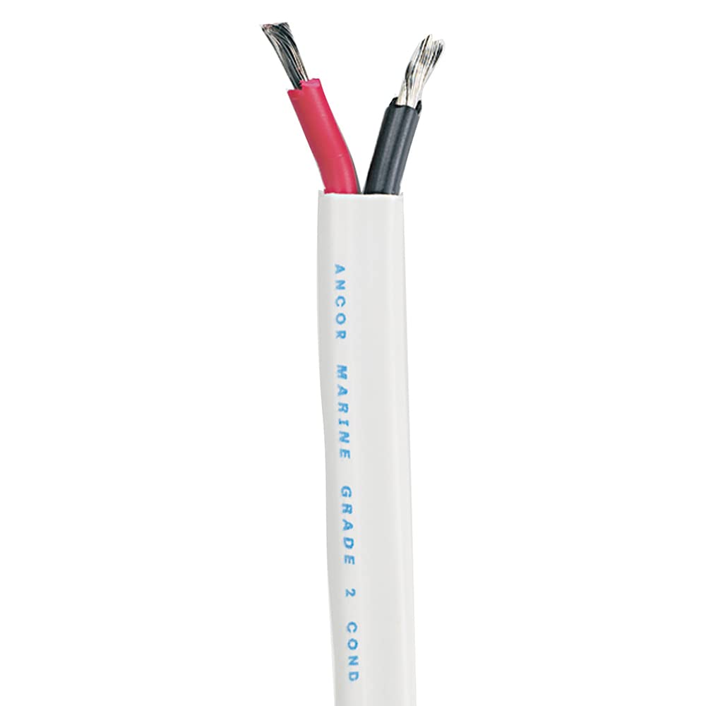 Ancor Marine Grade Products 121325 Duplex Cable, 12/2 AWG (2 x 3mm2), Flat - 250ft, Black/Red image 2