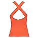 Fila Baseline Halter Womens Tank - HOT Coral 635 / L