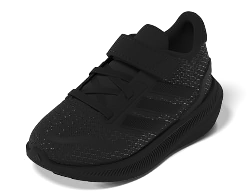 Image of adidas Baby Marvel Run Falcon 5 Elastic Lace & Strap Shoe