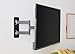 Amazon Basics Full Motion Articulating TV Monitor Wall Mount for 26