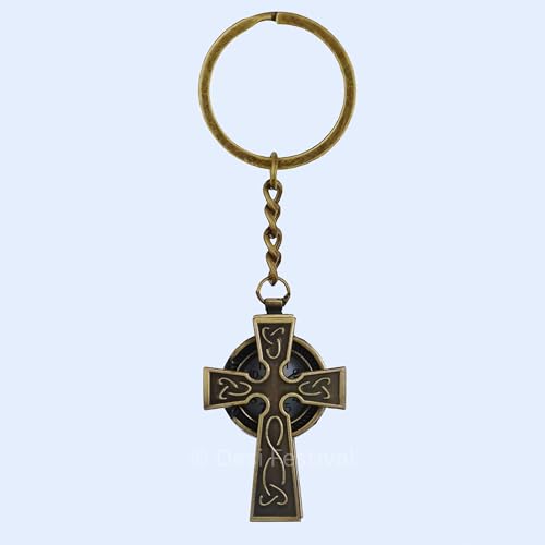 Image of Antique Bronze Pocket Premium Vintage Theme Metallic Home Key Chain & Key Rings | Best Gift for Men, Woman, Boys & Girls on their Special Occassions