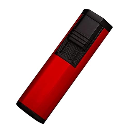 Encendedor de doble llama recargable y ajustable para hombres 2