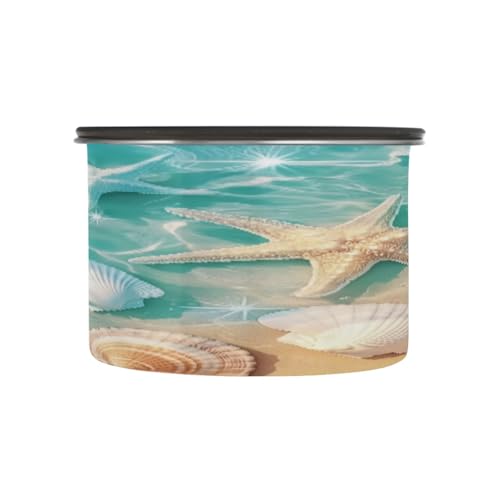 Envase Hermético de Acero Inoxidable para Café 500 ml