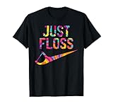 Just Floss Funny Dental Oral Hygienist RDH Dentist Assistant T-Shirt Small