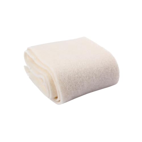 Vaguelly ピアノ用羊毛フェルト ピアノの弱い音を感じた マフラーフェルト 白い