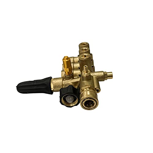Simpson Cleaning 7108752 Manifold Replacement Kit for AAA 530010, 530012 Pressure Washer Pump, Gold by SIMPSON - Image 6