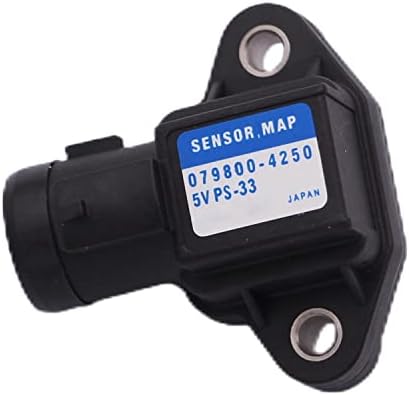 079800-4250 37830-P05-A01 37830-P0G-S00 MAP Manifold Air Pressure Sensor Compatible with Acc-ord Ci-vic CR-V Prelude Accord Integra Acura