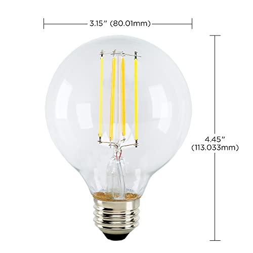 Lighting Satco S11251/04 Starfish Tunable White WiFi Smart LED Light Bulb, Works with Siri, Alexa, Google Assistant, SmartThings, Clear, G25, 4 Pack Manufacturer: Satco Starfish Lighting Satco S11251/04 Starfish Tunable White WiFi Smart LED Light Bulb, Works with Siri, Alexa, Google Assistant, SmartThings, Clear, G25, 4 Pack Manufacturer: Satco Starfish