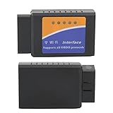 Universell: OBDII-WLAN-Scanner für Mehrmarken-CAN-BUS, geeignet für alle OBDII-konformen Fahrzeuge. Schnelle Diagnose von Fahrzeugsystemen. Bitte lesen Sie das detaillierte Anwendungsmodell vor dem Kauf sorgfältig durch.