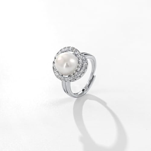 Bague réglable perle d'eau douce finis les problèmes de taille - 2