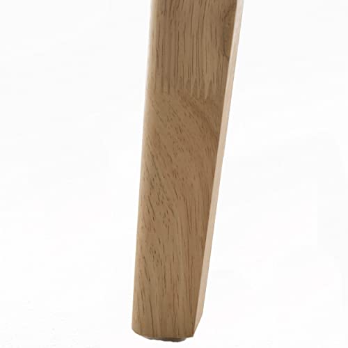 Christopher Knight Home Nyala Wood Dining Table, Natural Oak Finish #TOP6