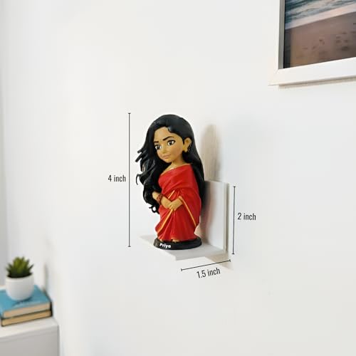 Image of Custom 3D Mini Me Figurine from Photo Personalized Cartoon Style Mini Me Miniature Self Statue, Hand Painted 3D Printed Figurine, Unique Birthday, 4 Inch