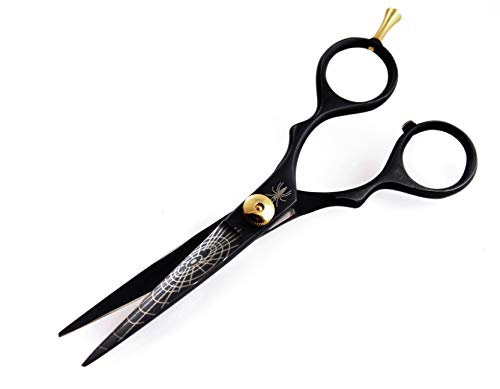 Professional Hairdressing Scissors, Eye Catching Web, For all Hair Cutting Needs, Suitable for Men, Women and for Children Hair Cuttings + Presentation Case