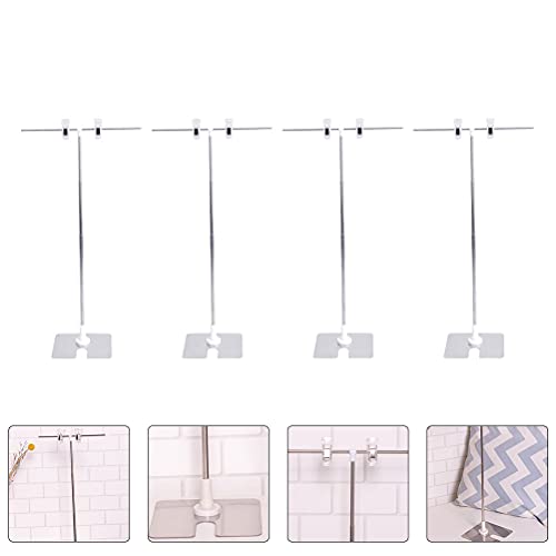 Cabilock 4 Stks Telescopische Poster Stands T Type Reclame Rekken Metalen Display Stands - Image 5