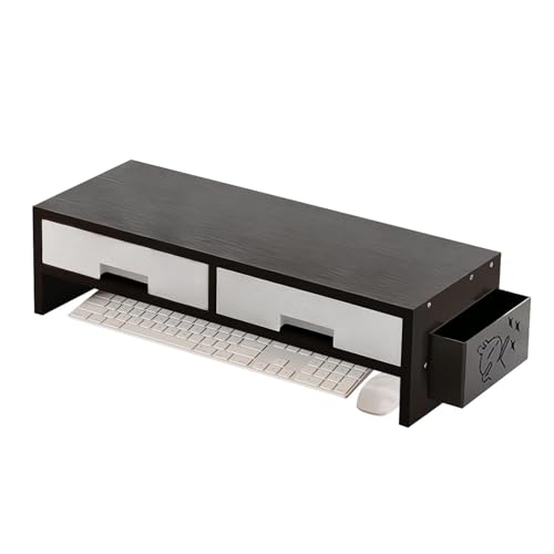 Monitor Stand 19.69x7.68x5.31 Inches | Ergonomic Sturdy Extender Support | Computer Desk Monitor Stand - For Family Friends Home