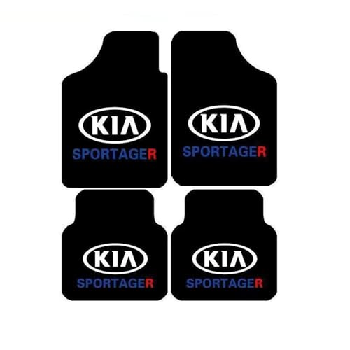 TXCVRID Juego De Alfombrillas para Kia EV6 2021-2025,Alfombrillas para Coche,Antideslizantes,Alfombrilla Lavables, FáCil Lavado Y Aspirado,4 Piezas