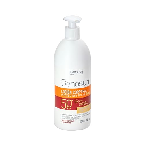 Genosun | Loción Family SPF50 | Protector Solar Todo Tipo de Pieles | Protege Frente a Radiaciones...
