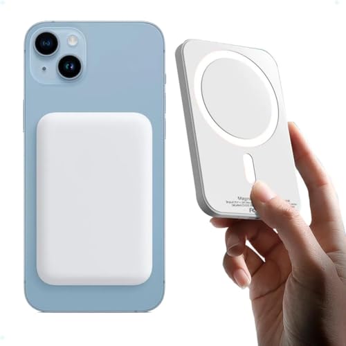 Power Bank,10000mAh Magnético Bateria Externa, Inalámbrico PD 22.5W Carga Rapida Inalámbrico Cargador Portátil,Compatible con/Samsung/Huawei/iPhone 16/15/14/13/12 Pro/Pro MAX123k