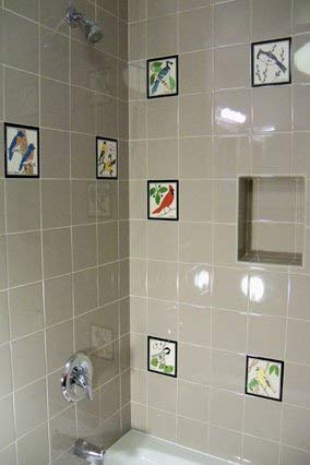 Loons In Lake Tile - Wall Plaque - Trivet Wl-3 #TOP2