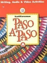 Paso a Paso Level A - Writing Audio Video Activities (Spanish Edition)