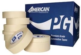 Stansport American Tape (AMTPG2715) PG Paint Masking Tape, 1-1/2, One case of 24