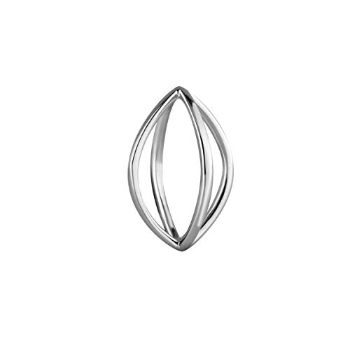 Pendentif Eligo Argent 925 oeil porte perle interchangeable 12mm collier femme
