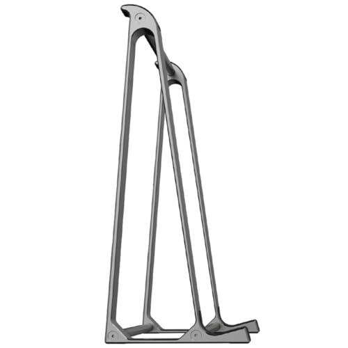 Soporte plegable de aluminio para portátil gris oscuro miniatura 1
